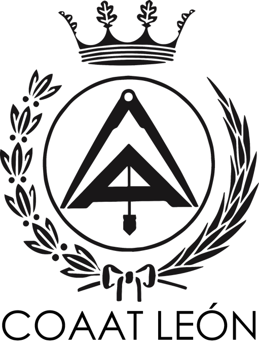 Logotipo de Aparejadores y Arquitectos Técnicos de León