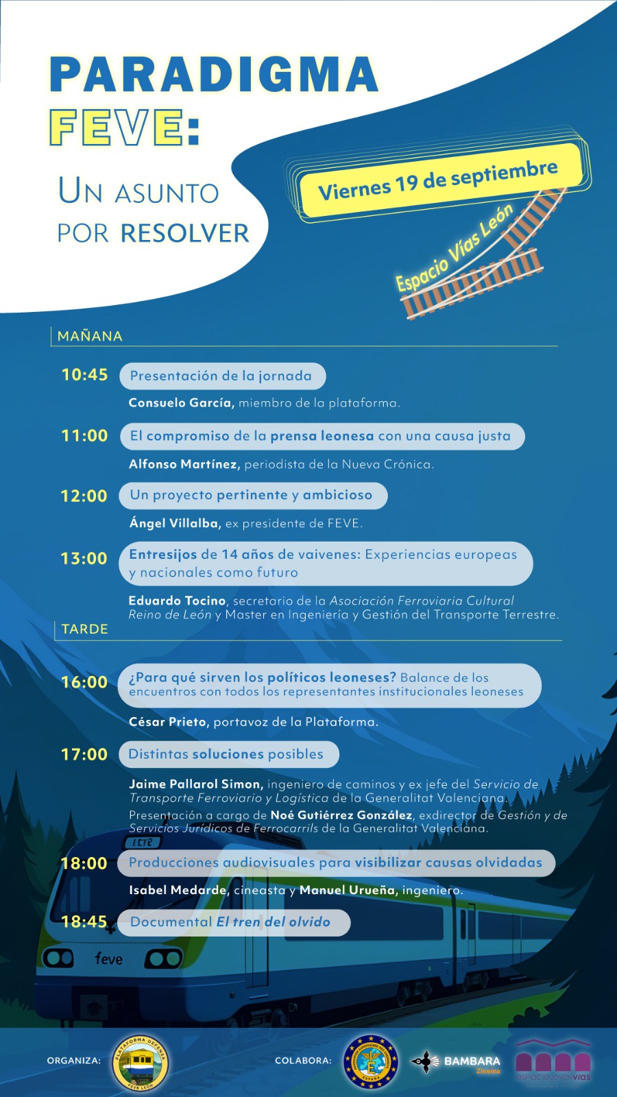 Jornada “Paradigma FEVE: un asunto por resolver”